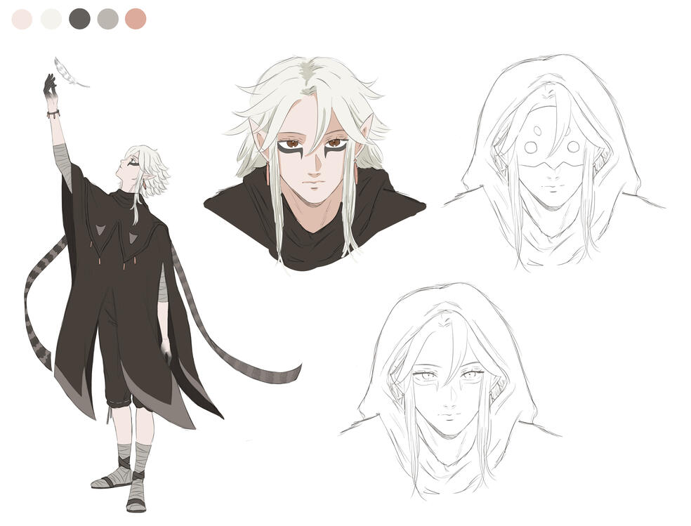 Reference Sheets: Starting at $150 (Price may vary with complexity.)