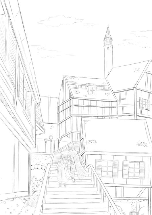 Sketches: Starting at $50. With background: $80+